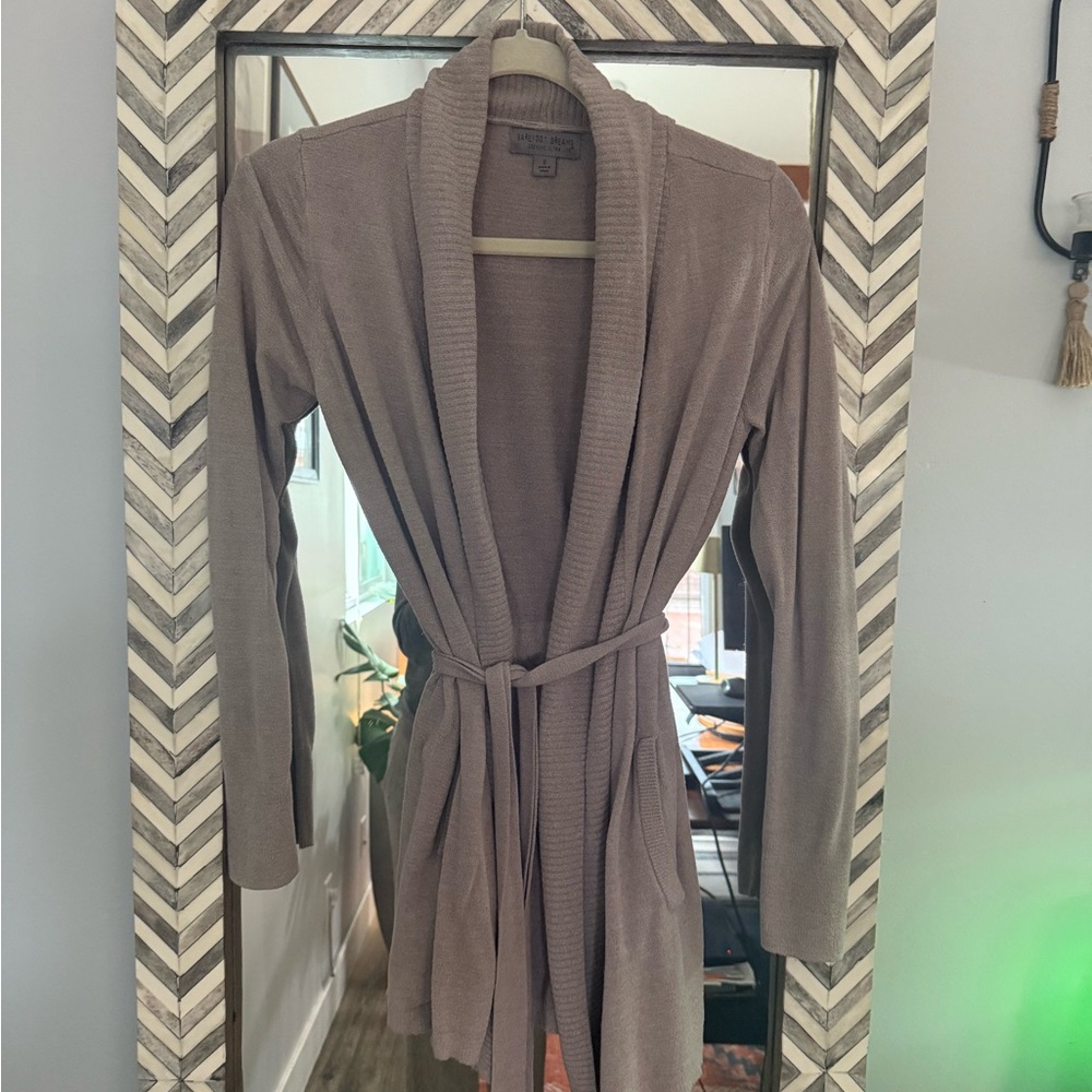Barefoot Dreams CozyChic Ultra Lite Cardigan in Beige